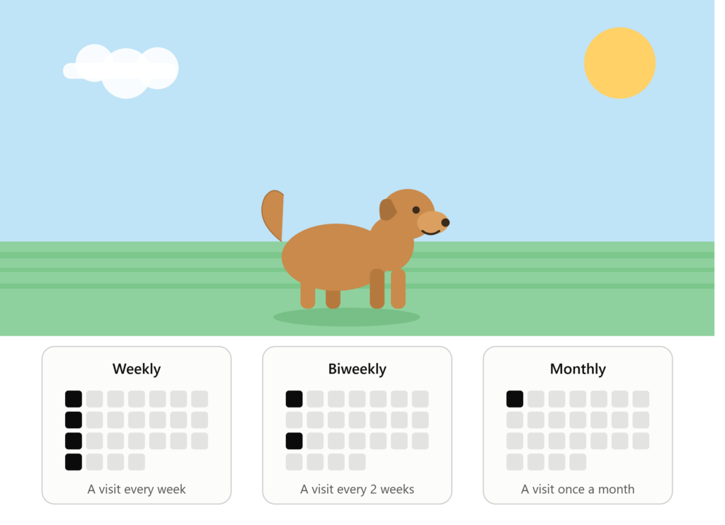 poop scoop schedule